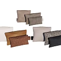 Assorted Decorative Pillows With Different Colors And Textured Fabrics For Living Room Decor