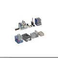 Multicolored Folder Organizers And Office Storage Boxes With Desk Stationery
