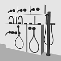 Modern Faucet Collection Featuring Various Contemporary Designs And Metallic Finishes On