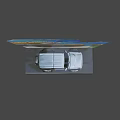 Hot Wheels Electric Toy Off Road Vehicle With Blue Packaging And Gray Model Design