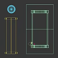 Outdoor Sports Equipment Setup With Concrete Table Tennis Table Wooden Bench Paddles And Balls