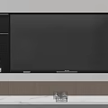 Modern living and dining room
