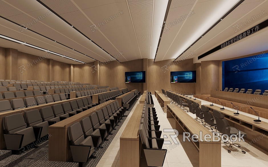 Multi-function lecture hall model