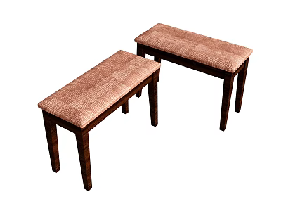 Other Stool Shoe Stool Foot Stool Bed End Stool Low Stool 3d model