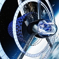 Spacecraft Spacecraft Space Station Alien Space Station Spacecraft Sci-fi Mechanical Alien Planet Earth 3d model