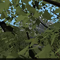 Eco Friendly Industrial Factory Complex With Green Landscaping River And Road Networks