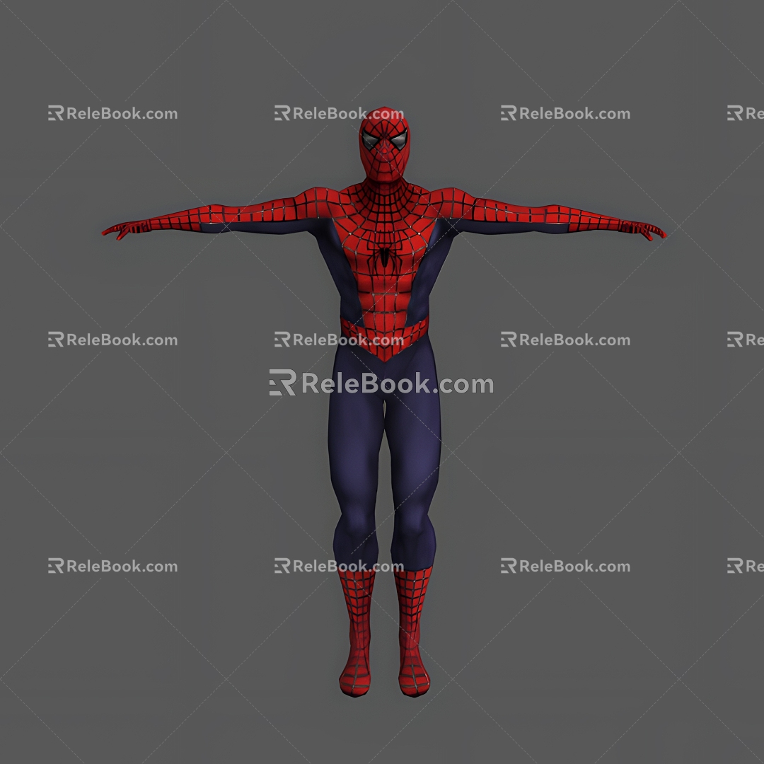 American Marvel Spider Man Marvel Movie Superhero Idol Man American Comics 3d model