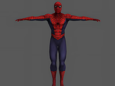 American Marvel Spider Man Marvel Movie Superhero Idol Man American Comics 3d model