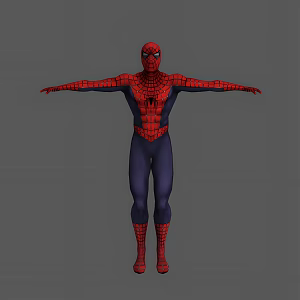 American Marvel Spider Man Marvel Movie Superhero Idol Man American Comics 3d model