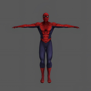 American Marvel Spider Man Marvel Movie Superhero Idol Man American Comics 3d model