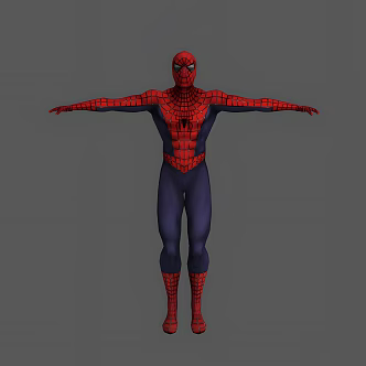 American Marvel Spider Man Marvel Movie Superhero Idol Man American Comics 3d model