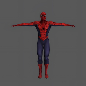 American Marvel Spider Man Marvel Movie Superhero Idol Man American Comics 3d model