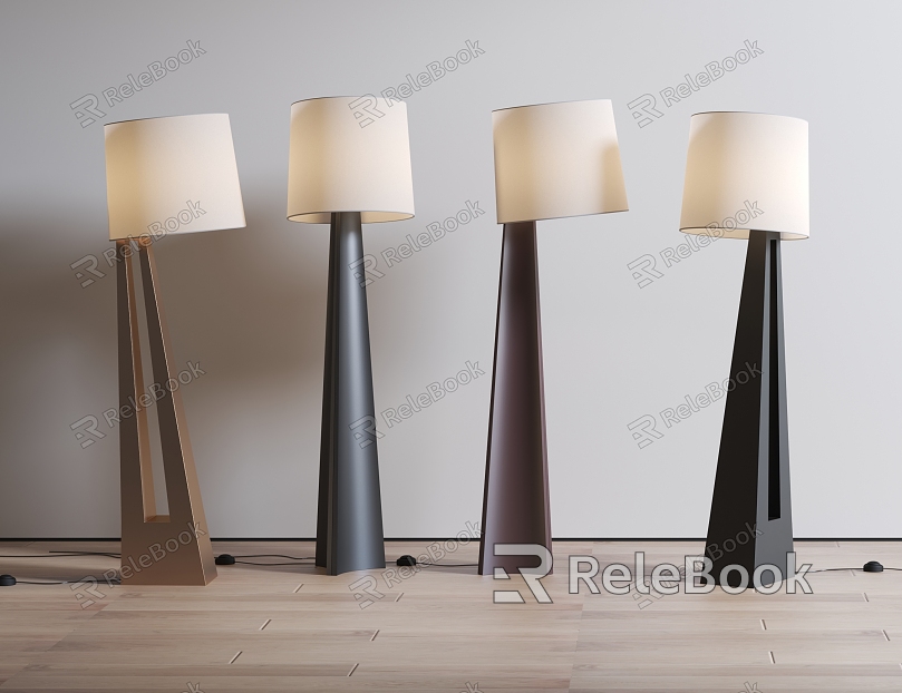 The floor lamp combination floor lamp model