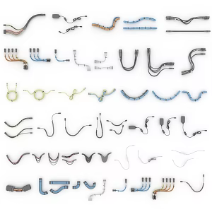 modern mechanical parts 3d model