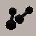 Hexagonal Metal Dumbbells For Home Gym Strength Training Fitness Equipment