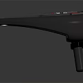 Golf Putter Design With Red Accents Black Frame And MAZEL Logo
