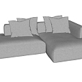 Modern Multiplayer Sofa 3d model