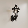 French Wall Lamp Iron Wall Lamp Outdoor Wall Lamp 3d model