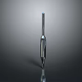 Computer Precision Tool with Metallic Body and Reflective Surface Design 3d model