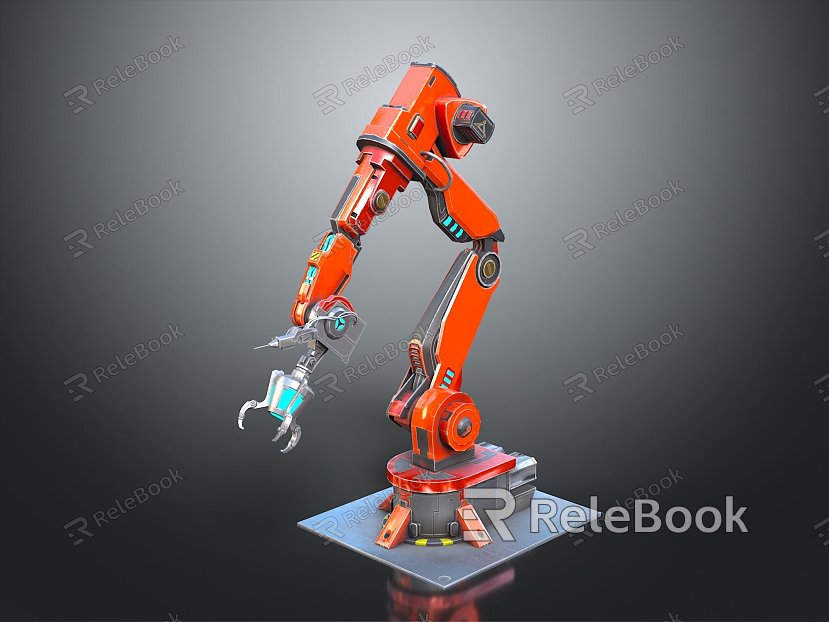 Modern Mechanical Arm Robot Arm Science Fiction Robot Robot Mechanical Arm model