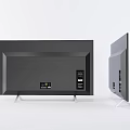 Televisions Showing Concert Stage Nature And Animation Scenes On Marble Shelf