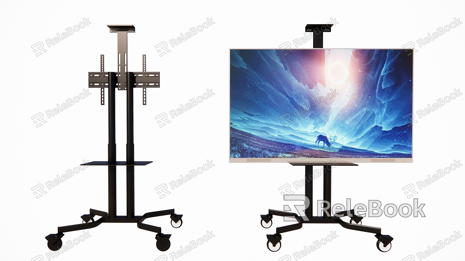 Modern stand mobile display stand model