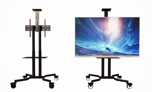 Modern stand mobile display stand 3d model