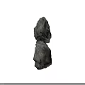 Natural Balanced Stacked Stone Formations In Outdoor Scenic Landscape