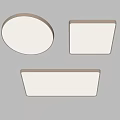 Modern Simple Ceiling Lights with Square Round and Rectangular Shapes
