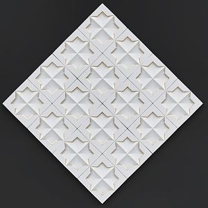 Modern Wall 3d model