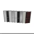 Various Interior Door Designs With Different Patterns Colors And Styles