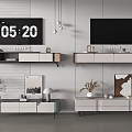 Modern TV Cabinet Floor Cabinet Side Cabinet 3d model