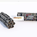 Camouflage Explosive Weapon With Straps Timer And Number 3050 Cylindrical Tubes