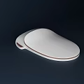 Sleek Modern Toilet With Soft Close Lid And White Ceramic Comfortable Seat Design