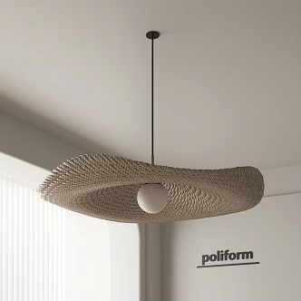 Modern chandelier bedroom chandelier 3d model