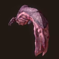 Mysterious Purple Pink Fantasy Creature With Spiked Body And Sharp Claws