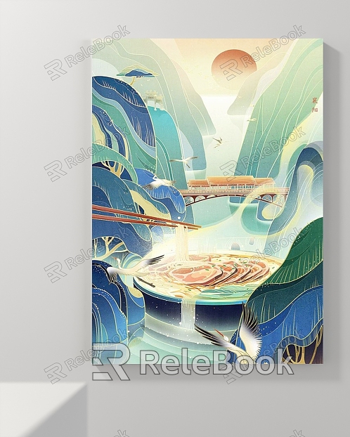 Decorative Painting Landscape Painting Abstract Painting Figure Painting Animal Painting model