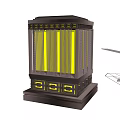 Modern lamps combination lawn lamp garden lamp 3d model