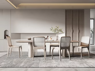 Modern Restaurant 3d model