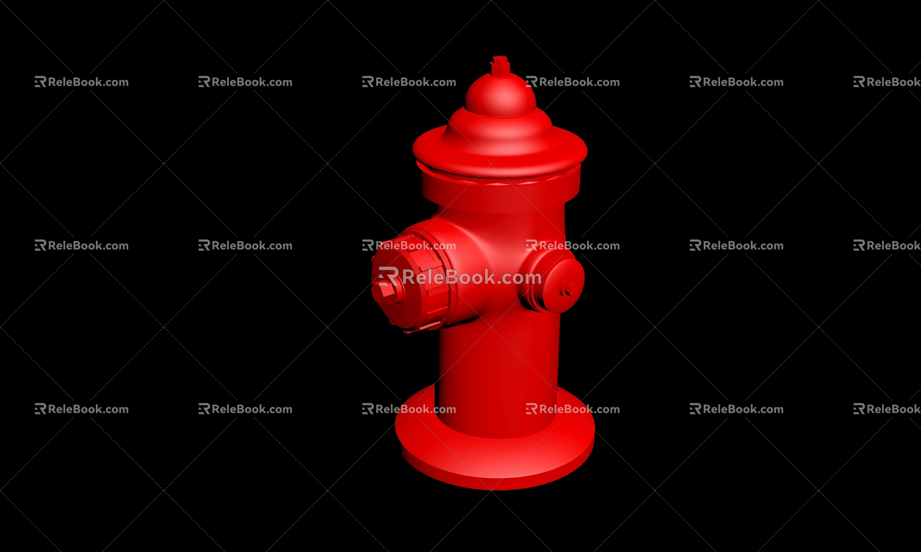 fire hose fire hydrant fire safety 3d model