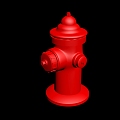 fire hose fire hydrant fire safety 3d model