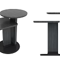 Coffee table side table 3d model