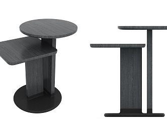 Coffee table side table 3d model