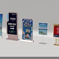 Shower Sauna Promotional Signboards With Modern Advertising Display Design