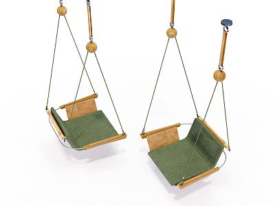 Modern Hanging Chair Outdoor Hanging Chair 3d model