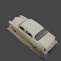 vintage car 3d model