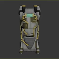 Self-made armed car modified car modified car chariot doomsday car self-made car self-made car modified car 3d model