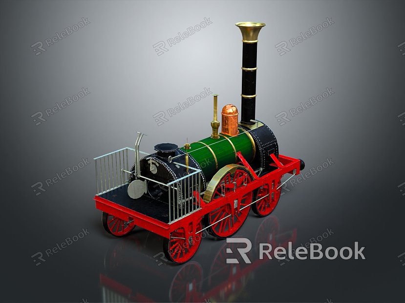 vintage locomotive head vintage train steam train train carriage locomotive head model