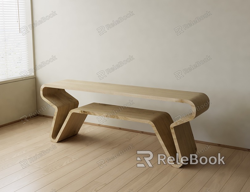 Modern bench model