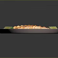Grilled Salmon Fillets Plated with Lime Wedges Fresh Parsley and Black Pepper